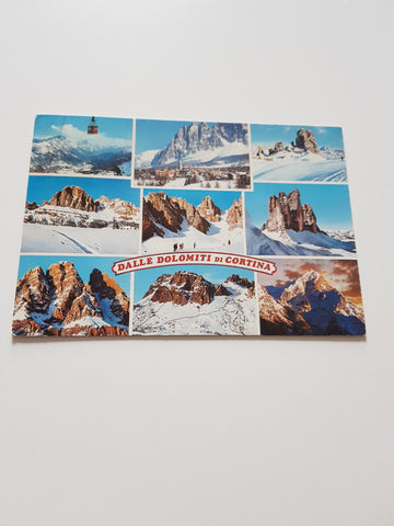 AK Cortina d'Ampezzo. Dolomiti.