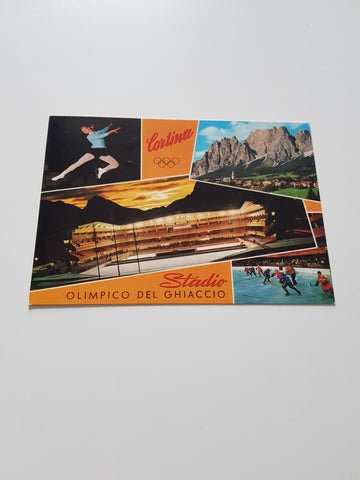 AK Cortina d'Ampezzo. Stadio Olimpico del Ghiaccio.