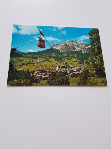 AK Cortina d'Ampezzo. Dolomiti Funivia Faloria.