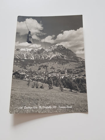AK Cortina d'Ampezzo. Funivia Pocol.