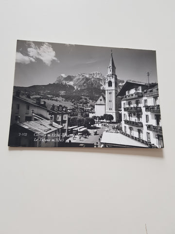 AK Cortina d'Ampezzo. Piazza Venezia.
