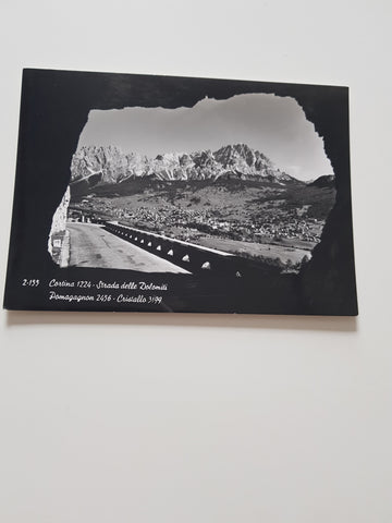 AK Cortina d'Ampezzo. Strada delle Dolomiti.