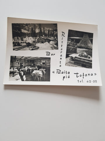 AK Cortina d'Ampezzo. Ristorante Baita Pie Tofane.