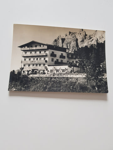 AK Cortina d'Ampezzo. Hotel des Alpes - Verra.