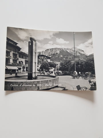 AK Cortina d'Ampezzo. Piazza Venezia.