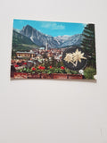 AK Cortina d'Ampezzo. (mit Enzian)