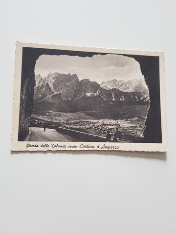 AK Strada delle Dolomiti verso Cortina d'Ampezzo.
