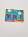 Sticker Top Cortina Moda Center Bar Sala Giochi.