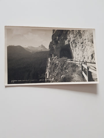 AK Strada delle Dolomiti Cortina d'Ampezzo Becco di Mezzodi.