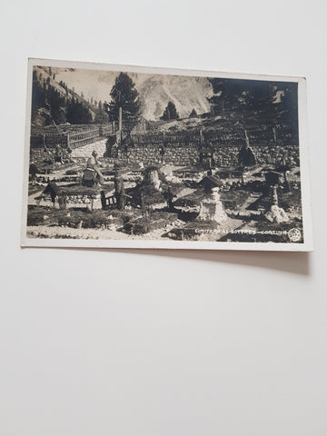 AK Cortina d'Ampezzo. Cimitero ai Gottres.