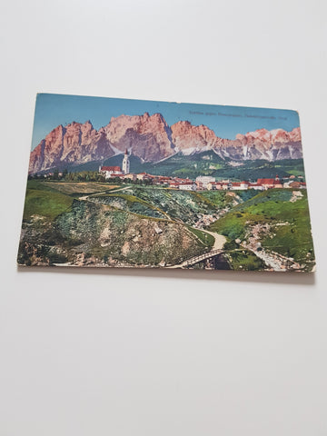 AK Cortina d'Ampezzo. Gelaufen als Feldpost.