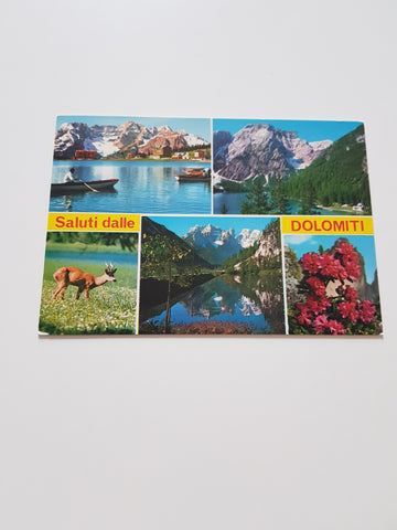 AK Saluti dalle Dolomiti.