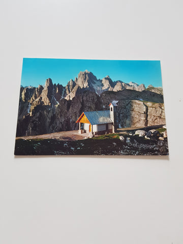 AK Dolomiti Chiesetta alle Tre Lavaredo Cadini di Misurina.