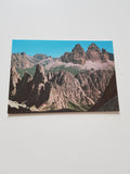AK Gruppo dei Cadin di Misurina. Rifugio F.lli Fonda-Savio. Tre Cime Lavaredo.