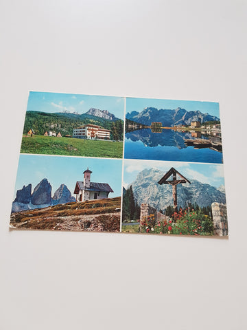 AK Colonia Alpina Villa Gregoriana della O.D.A. di Belluno S. Marco di Auronzo.