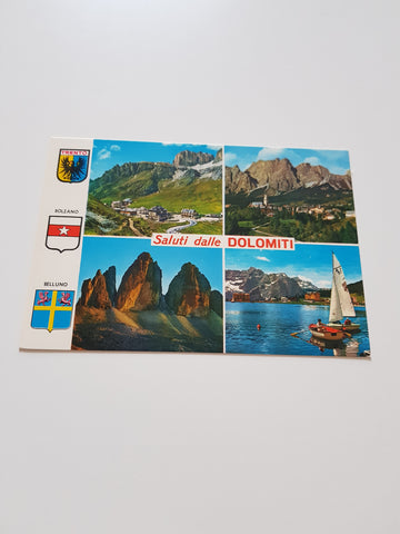 AK Saluti dalle Dolomiti.