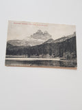 AK Ampezzaner Dolomiten - Drei Zinnen vom Misurina gesehen. (1900)
