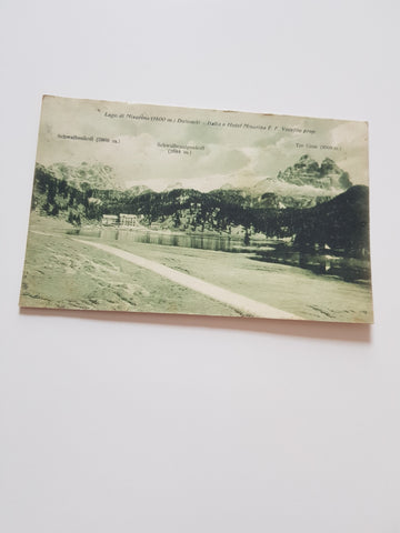 AK Lago di Misurina. Hotel Misurina.