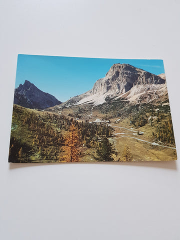 AK Passo Falzarego. Sasso di Stria e Lagazuoi.