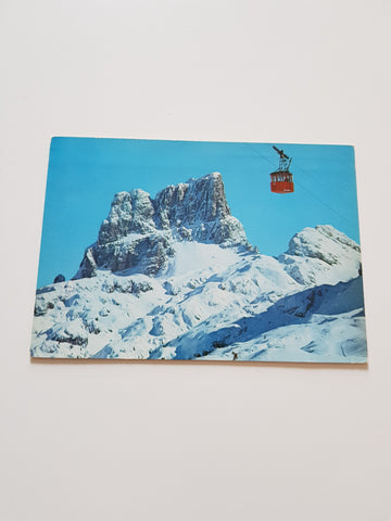 AK Cortina Passo Falzarego. Funivia del Lagazuoi e Averau.