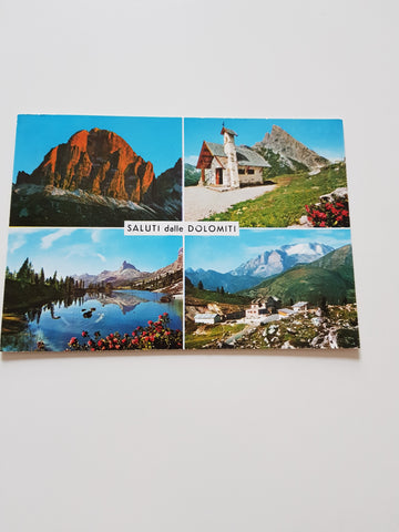 AK Saluti dalle Dolomiti.