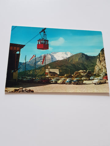 AK Passo Falzarego. Funivia del Lagazuoi.