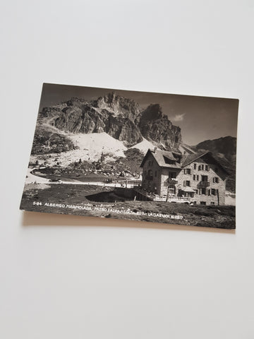 AK Albergo Marmolada. Passo Falzarego.