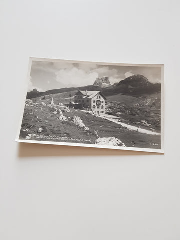 AK Albergo Marmolada. Passo Falzarego.