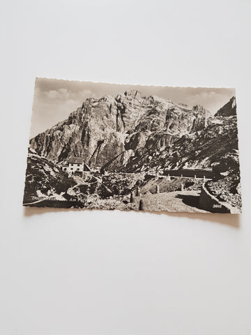 AK Dolomitenstrasse am Falzaregopass.