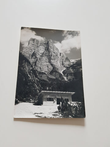 AK Rifugio Capanna Trieste. Torre Trieste - Gruppo Civetta.