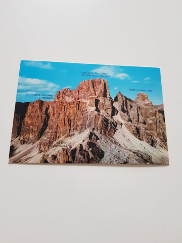 AK Cima Fanis Sud con Via ferrata C. Tomaselli.