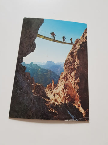 AK Ponte Monte Cristallo. (verso il Pelmo)