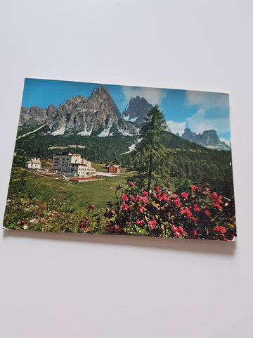 AK Cortina d'Ampezzo. Passo Tre Croci. Cristallo e Piz Popena.