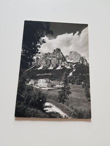 AK  Passo Tre Croci. Cristallo e Piz Popena.