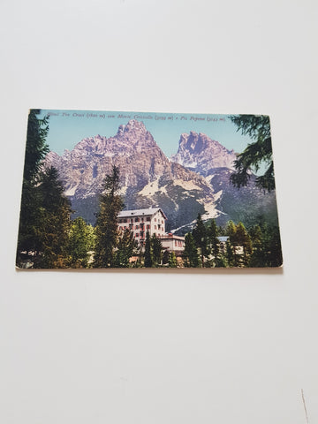 AK Hotel Tre Croci von Monte Cristallo e Piz Popena.