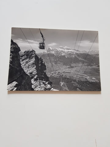 AK Cortina. Funivia Cortina Faloria verso il Gruppo delle Tofane.