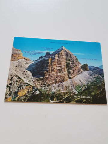 AK Dolomiti. Cortina. Tofana di Rozes Versante Nord Via Ferrata Giovanni Lipella.