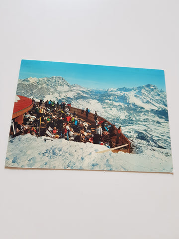 AK Dolomiti Terrazza Ristorante Ra Valles alle Tofane verso Cortina.