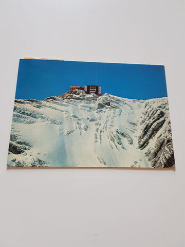 AK Dolomiti Cortina. Tofana di Mezzo e stazione d'arrivo Funivia. Freccia nel Cielo.