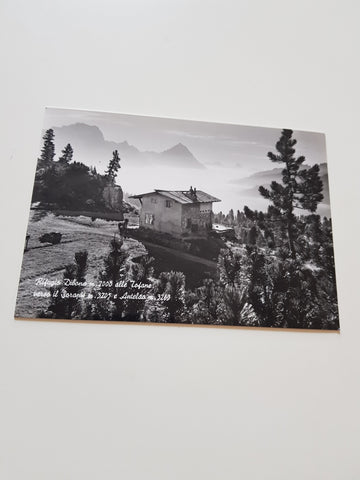 AK Rifugio Dibona alle Tofane verso il Sorapis Antelao.