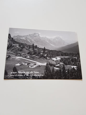AK Rifugio Dibona alle Tofane verso il Sorapis Antelao.