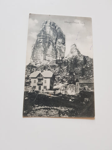 AK Albergo Cinque Torri. (1908)