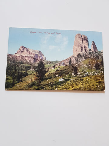 AK Cinque Torri Averau und Hospiz.