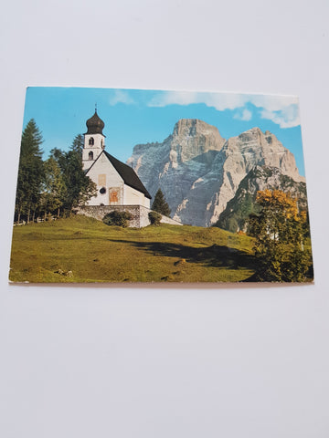 AK Dolomiti S. Fosca la chiesetta verso il Pelmo.