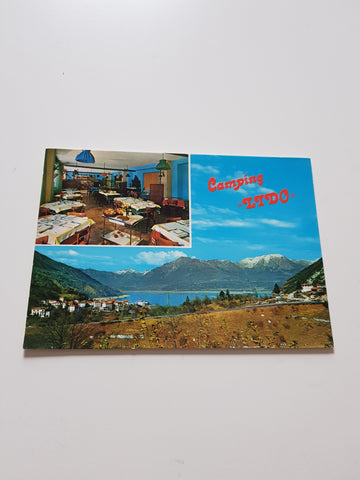 AK Lago di S. Croce. Camping - Ristorante Lido.