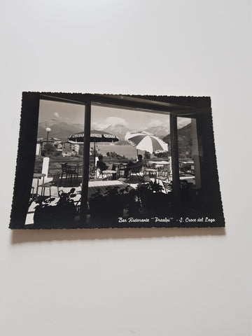 AK S. Croce del Lago. Bar Ristorante Prealpi.
