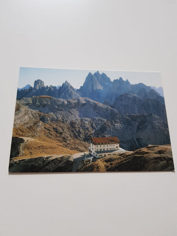 AK Rifugio Auronzo. Dolomiti.