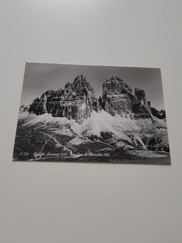 AK Rifugio Auronzo. Tre Cime di Lavaredo.