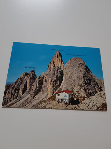 AK Dolomiti Gruppo Cadini di Misurina. Rifugio F.lli Fonda Savio.