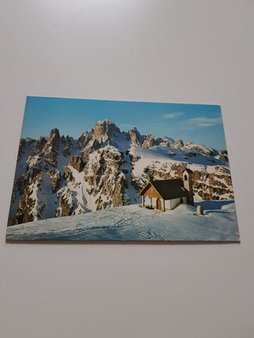 AK Chiesetta alle Tre Cime di Lavaredo. Cadini di Misurina.